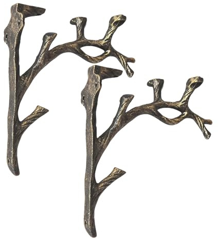 Brackets for Floating Shelves,Wall Mounted Metal Stand, Plant Wood Bookshelf Brackets | for Entryway Balcony Living Room Kitchen Mantel Fireplace Garage Library Books