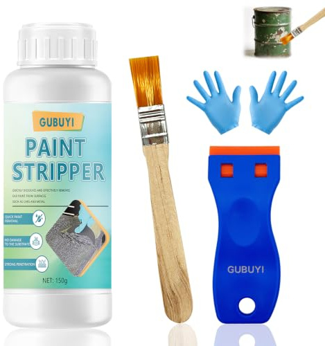 150g Decapante de Pinturas, Removedor de Pintura | Decapante para Madera, Decapante De Pintura Para Metal, Removedor Altamente Efectivo de Pintura, Para Coches Maquinaria