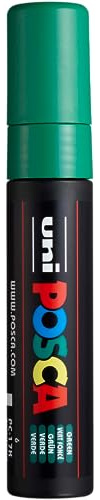 uni-ball Posca Extra Broad Chisel Tip Marker - Green