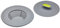 KitchenCraft Filtro per lavello e spina in plastica 2 in 1, 11,5 cm (4,5) - Grigio / Verde