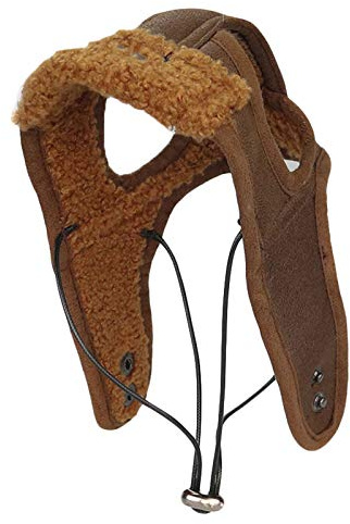 PetPhindU Fliegerhund Fliegerhut, Einfarbig Vintage-Hut Zubehör für Hund Welpe