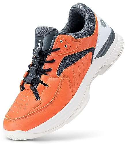 FitVille Extra Weit Tennisschuhe Herren Breit Hallenturnschuh Atmungsaktiv Training Schuhe für Tennis Badminton Walking Fitnessstudio