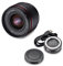 Samyang AF 12mm F2.0 E Lens + Lens Station per Sony E - Messa a fuoco automatica APS-C Obiettivo grandangolare a lunghezza focale fissa per Sony E Mount APSC, per fotocamere Sony, nero