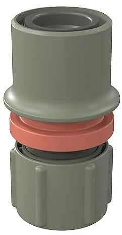 Aquastop Round Hose Pipe Connector, Material Plastic, Colour Green, 1 in Pack