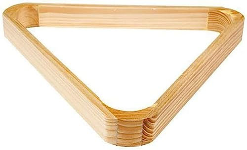 BAZAC Dreieck Ball Rack Holz,Billardtisch Dreieck Sport Zubehör,Pool Dreiecke haltbarer
