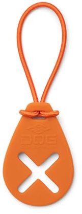 DOG Copenhagen Flexy Dog Poop Bag Holder for Lead - Poo Bag Carrier - Dog Waste Bag Holder - Poo Holder - Lightweight and easy to use and attach to leash, Orange Sun, One Size