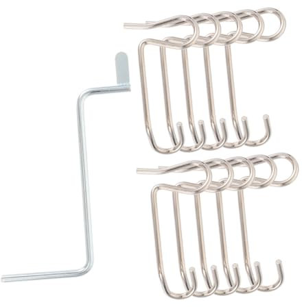 VANZACK Zaunspanner Drahtspanner Metalldrahtspanner Für Zaunreparatur Mit Befestigungsmaterial Und Schraubenschlüssel Für Effiziente Anwendung