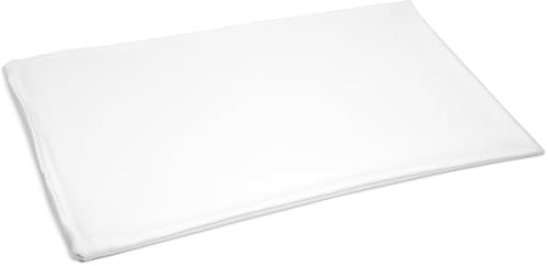 Inlett ca. 50x30, mit Reißverschluss - Baumwolle Köper weiß. Hülle ideal für Selberbefüller von Kissen - Inlett ca. = Leere Kissenhülle - Inhalt: 1 Stück