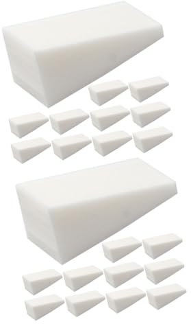 Beatifufu 2 Sets Make-up-schwämme Weiche Nagelkunst-schwämme Pinsel Für Einfache Maniküre 20 Stück * 2