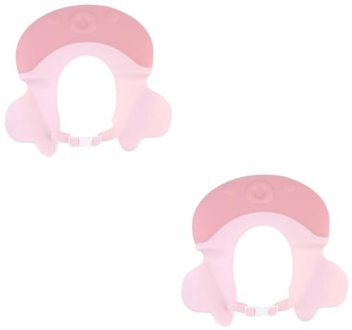 VICASKY 2pcs Shampoo Cap for Boys and Girls Light Boy Girl Bathing Cap Practical Shampoo Headwear Soft Material
