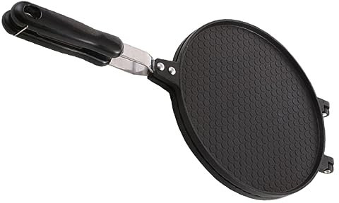 HOOTNEE Pancake Cone Maker Non-Stick Cooking Pan Versatile Dessert Baking Tool for Home Kitchen Outdoor BBQ and Garden Parties Lightweight Easy to Clean Scald-Resistant Design