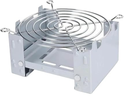 Estufa de Alcohol portátil for Acampar, Quemador de Combustible sólido, Plegable, for Exteriores, minicocina, Barbacoa, Picnic, Estufa de Cera