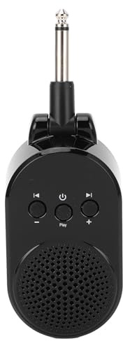 Ejoyous Mini Guitar Amplifier, Portable Bluetooth 5W Plug In Practice Amp with Built In Effects Rechargeable Battery Compact Combo for Home Practice Beginners