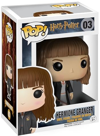 Funko POP! Movies: Harry Potter - Hermione Granger - Samlingsbar vinylfigur - Presentidé - Officiell Merchandise - Leksaker för barn och vuxna - Filmfans - Modellfigur för samlare och utställning