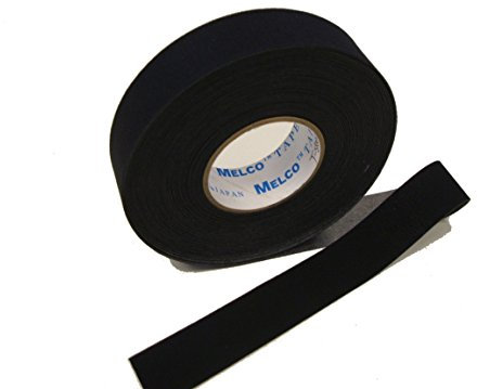 Nahtabdichtungsband Melco T-5000 - Heißschmelzkleber Neoprenanzug/Scuba Tape - 5 Meter - gelten mit Bügeleisen (schwarz, 20 mm Breite)