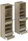 Movian Idro moderner 2-teiliger Kleiderschrank, 48 x 177 x 200, Eiche Optik
