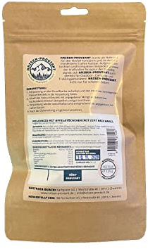 Krisen Proviant - Milchreis mit Zimt und Apfelstückchen, Notvorrat/Notration, Notfallnahrung 5 Jahre haltbar, Survival Food Prepper Outdoor Notfall Nahrung