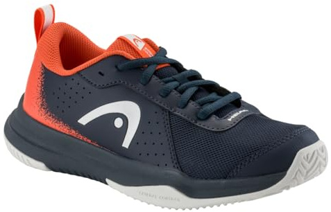 Head Scarpe Unisex Bambino Sprint Court 4.0 Juniortennis, Blu Scuro e Rosso., 38 2/3 EU