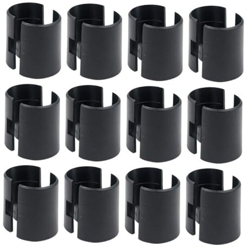 HOMSFOU 32 Stücke Draht Regale Lock Clips Kunststoff Kabel Clip Für Metall Regale