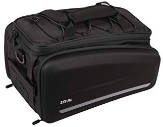 Zefal Unisex's Z Traveller Pannier Rack Bag, Black, 32 Litre