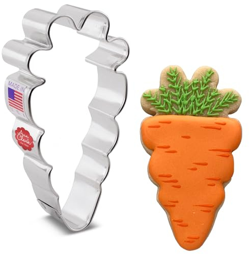 Ann Clark Carrot Cookie Cutter, 4 Made in USA