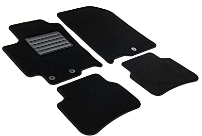 MDM SP-7542 Fußmatten Velours Autoteppich passend für Kia Stonic (auch Mild Hybrid) 09.2017>