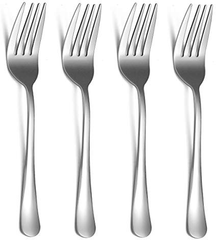 Serviergabeln 4 Stück,Kyraton Serviergabel Aufschnittgabel Edelstahl Servierutensilien, Servierset Verpackung von 4 Stück
