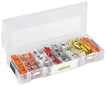 WAGO Spleißverbinder-Set, L-BOXX MICRO, 2773 Serie, 2-polig, 2-positions, 4 mm², Kupfer, IDC, DIN-Schienenmontage, 1 Stück