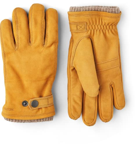 Hestra Herren Bergvik Nubukleder Isolierte Handschuhe für kaltes Wetter