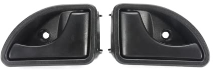 Viviance Innentürgriff vorne links und rechts kompatibel mit Renault Kangoo I 1997–2007 Twingo I 1993–2007 – Type A Schwarz Links und Rechts