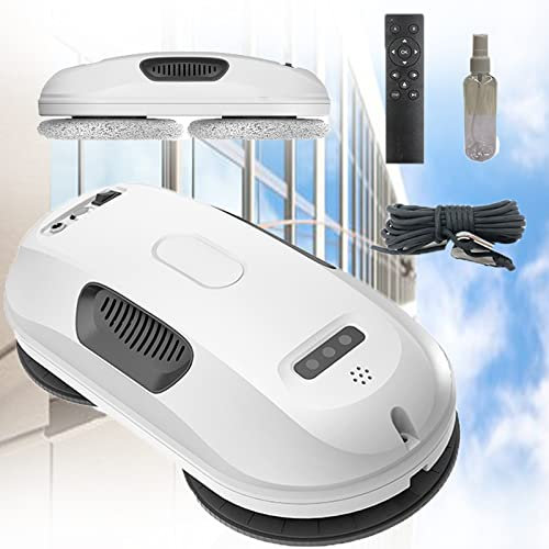 HNCXHX Robot Limpiacristales,Robot Limpiacristales EléCtrico,para La Limpieza De Ventanas Exteriores/Interiores,BalcóN,Terraza Acristalada,BañO