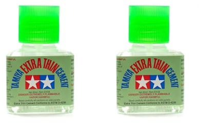Model Glue Extra Thin Cement Glue Adhesive 40ml - TWIN PACK