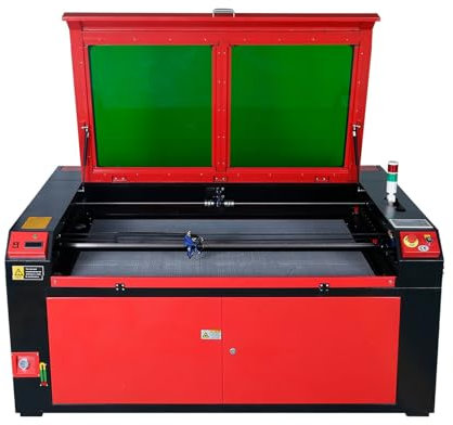 130W Laser Graviermaschine CO2 1400mmx900mm Lasergraviermaschine CO2 Holz Laser Engraving Maschine CO2 Laser Hochpräzise Lasergravur Maschine Integrierte Maschine mit Lightburn/RDWorks Software