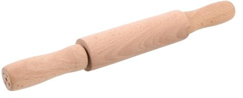 TOYANDONA Boys and Girls Mini Wooden Rolling Pin for Baking Pastry Crafts Dough Home Use Boy Girl