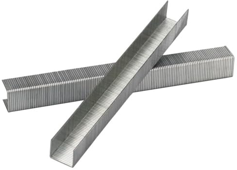 Lot de 1 000 agrafes en forme de porte de 12,8 mm pour agrafeuse électrique, meubles en bois, accessoires de menuiserie (14 mm)