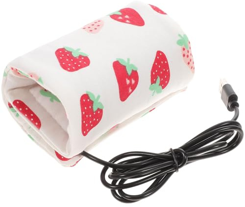 Tragbare Milchflaschenwärmer Tasche mit USB Ladefunktion | Stoff, für Flaschen und Milch, Praktisch für Nachtfütterung und Reisen