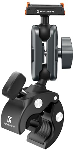 K&F CONCEPT Super Clamp Moto Bicicleta con Adaptador Magnético Osmo Action