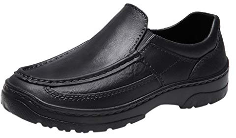 Moccasins & Mocassini da uomo, Moccasins Loafers Scarpe da tuta leggere Flat Shoes Mokkasins Scarpe Penny Loafer Scarpe da Business Scarpe Nero 41