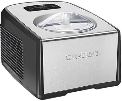 Cuisinart Frozen Yogurt Soft Service Ice Cream Maker, 1-1/2-Quart, Stainless