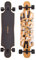 Apollo Longboard Soul Bamboo, Flex 1, 40inch Twin-Tip Drop-Through Freeride Cruiser Board