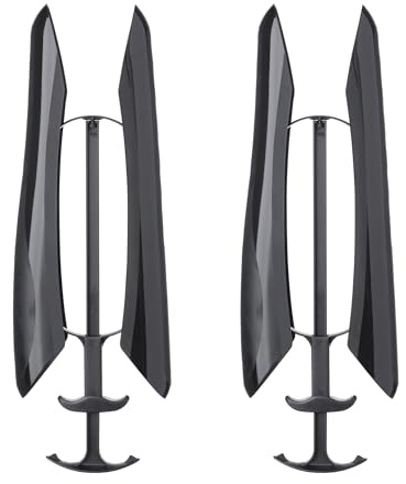 Pedag Boot Shapers | German Made Boot Inserts for Tall Boots | Gently Smoothes out Creases | Ideal Boot Trees for Men and Women | Black | 14 inch | 1 pair