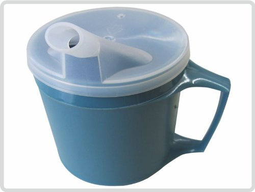 Thermo-Trinkbecher mit Griff und abnehmbaren Trinkaufsatz - mit Griff und abnehmbaren Trinkaufsatz
