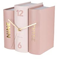 Karlsson, KA5730, Book AA8, orologio da tavolo, in cartone, rosa, taglia unica