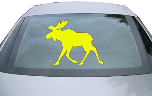 Indigos UG Aufkleber Heckscheibe & Motorklappe - neongelb - 600x471 mm - Schweden - selbstklebender Sticker für Auto, Fenster, Bus oder LKW