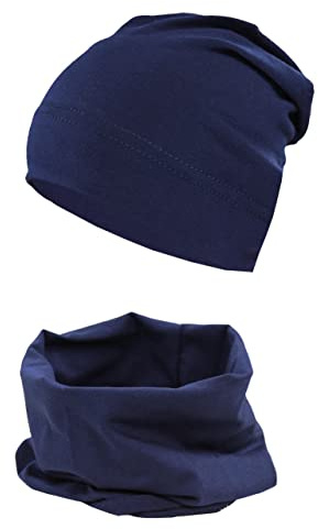 TupTam Jungen Beanie Mütze und Schlauchschal 2er Set