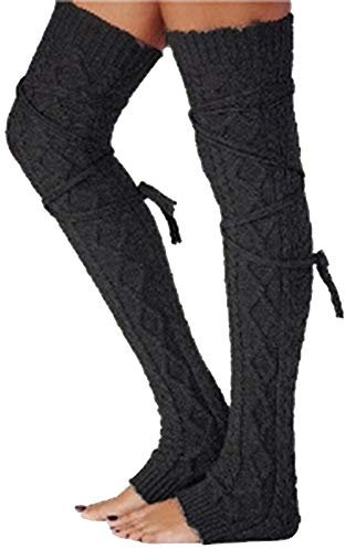 Boyfriend Cardig amen Frauen Winter Vintage Strick Beinwärmer Stulpen Gestrickt Beinstulpen Strümpfe Legwarmers