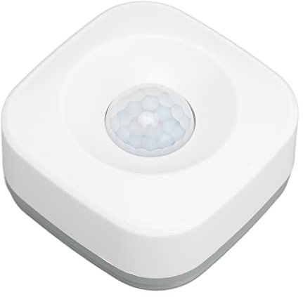ASHATA Bewegungsmelder Alarmsensoren, Drahtloses Haussicherheitssystem, Drahtloser Bewegungsmelder APP-Steuerung Alarmfunktion Verknüpfter PIR-Bewegungssensor für Wohnzimmer Schlafzimmer Balkon Weiß