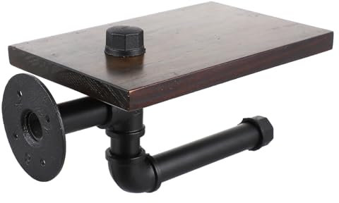 DOITOOL Holz Aufbewahrungsständer Für Taschentücher Box Badezimmer Kleinigkeiten Halter Regal Ordnung Organizer Mit Weichen Kanten Für Vielseitigen Stauraum