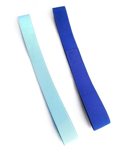 Zmupl Lot de 2 bandes élastiques pour serviettes de bain de soleil, serviettes de plage, sangles élastiques pour chaises, chaises longues, transats, l'été, la plage, la piscine, les fêtes, les