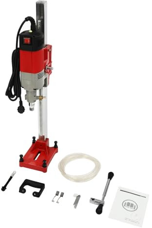 2300W Nass Trocken Kernbohrgerät, Ø Bohrung: ca. 0-165 mm,740 U/min, One-Touch-Schalter, Kernbohrmaschine für Diamantbohrkronen, Kernbohrer, Kernbohrmaschine, Bohrmaschine